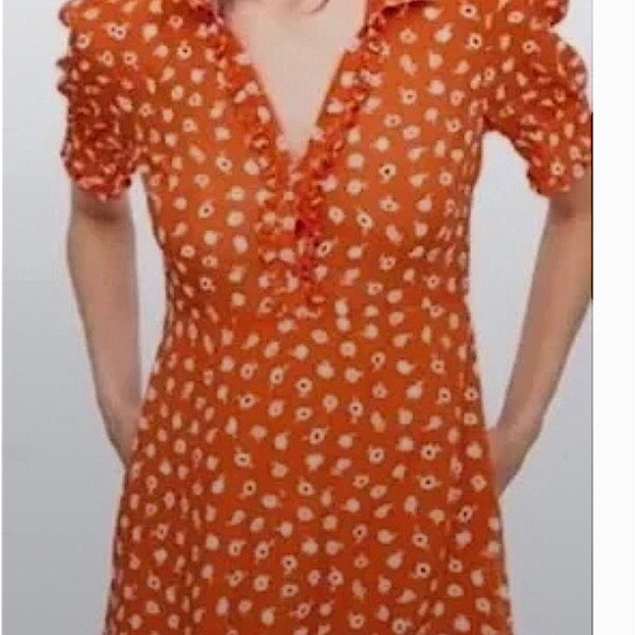 Zara flowered dress - Picture 1 of 16